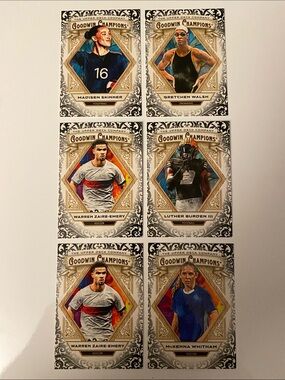 2025 Goodwin Champions Glossy Black Lot (6 Cards)
